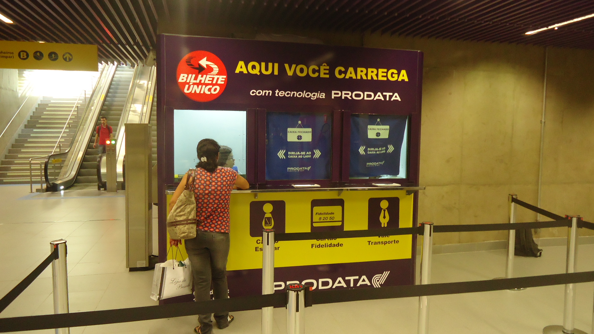 Casa de Câmbio - Interior